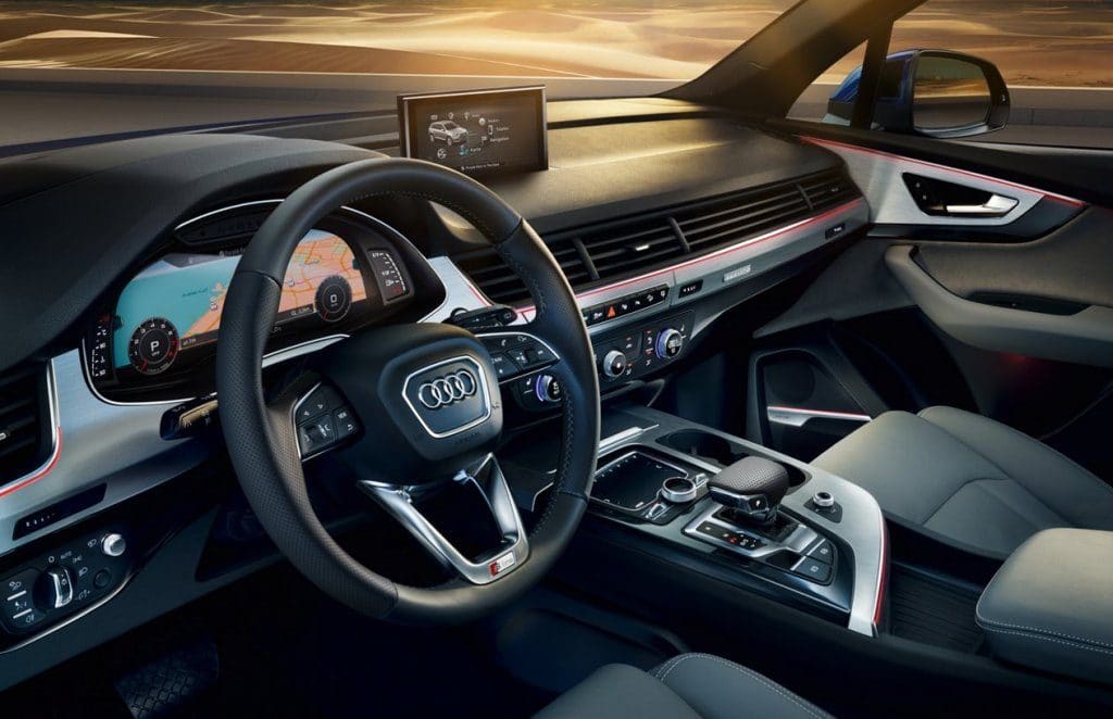 audi q7 intérieur