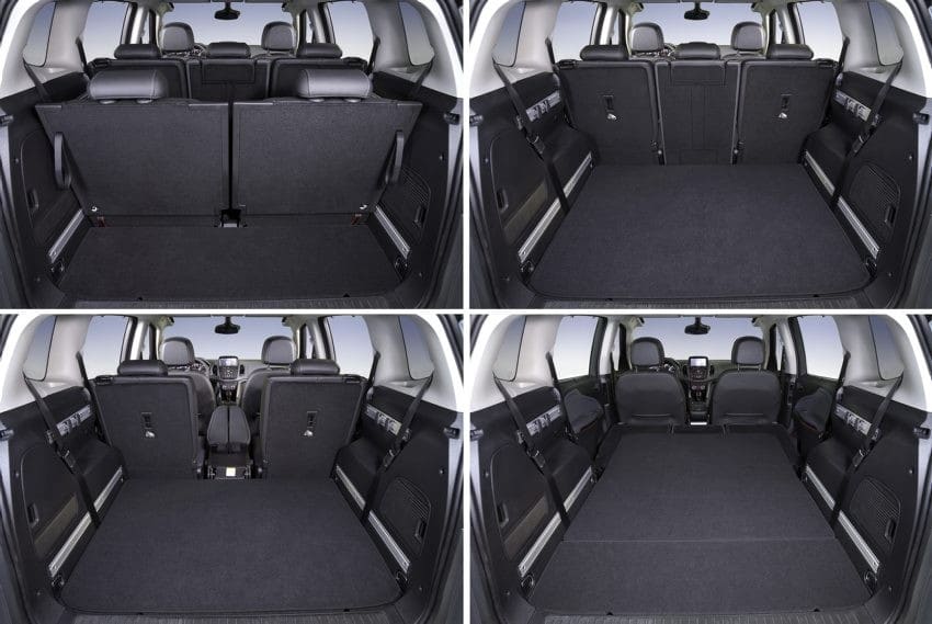 coffre opel zafira 2