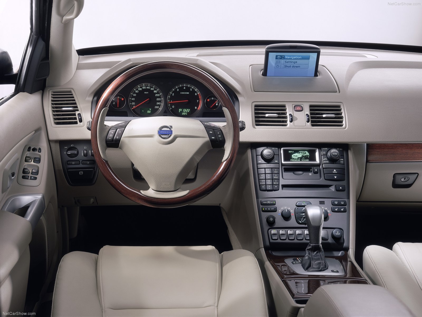 volvo XC90 2003 tableau de bord