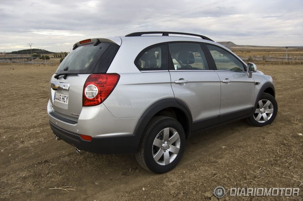 coffre chevrolet captiva