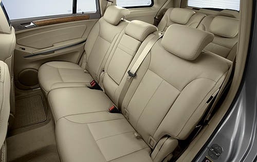 siège spacieux merceded 4x4