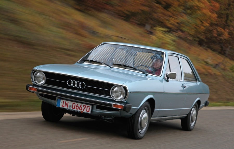 Audi 80:1972. Source: stubs-auto.fr