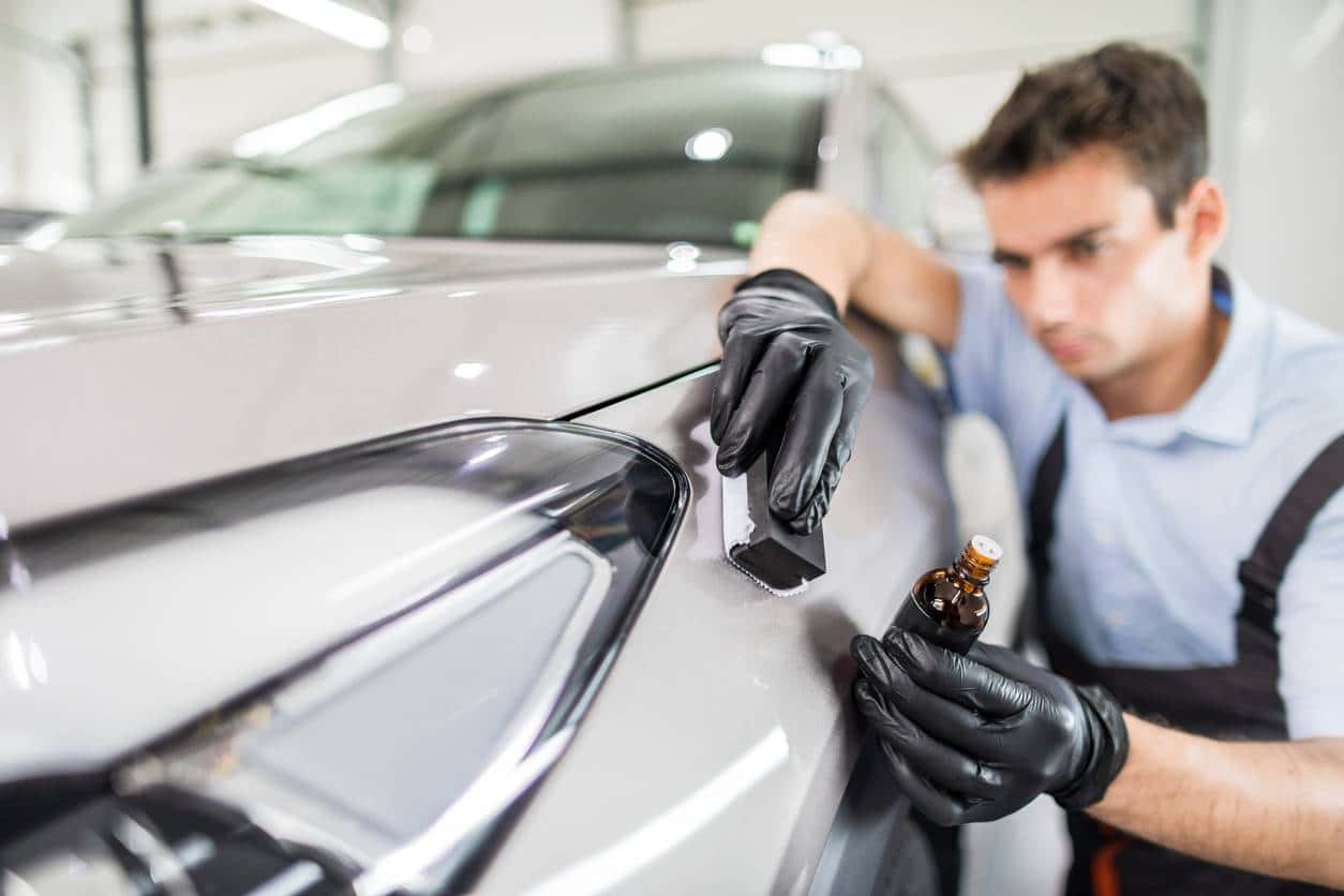 Une carrosserie traitée à la céramique