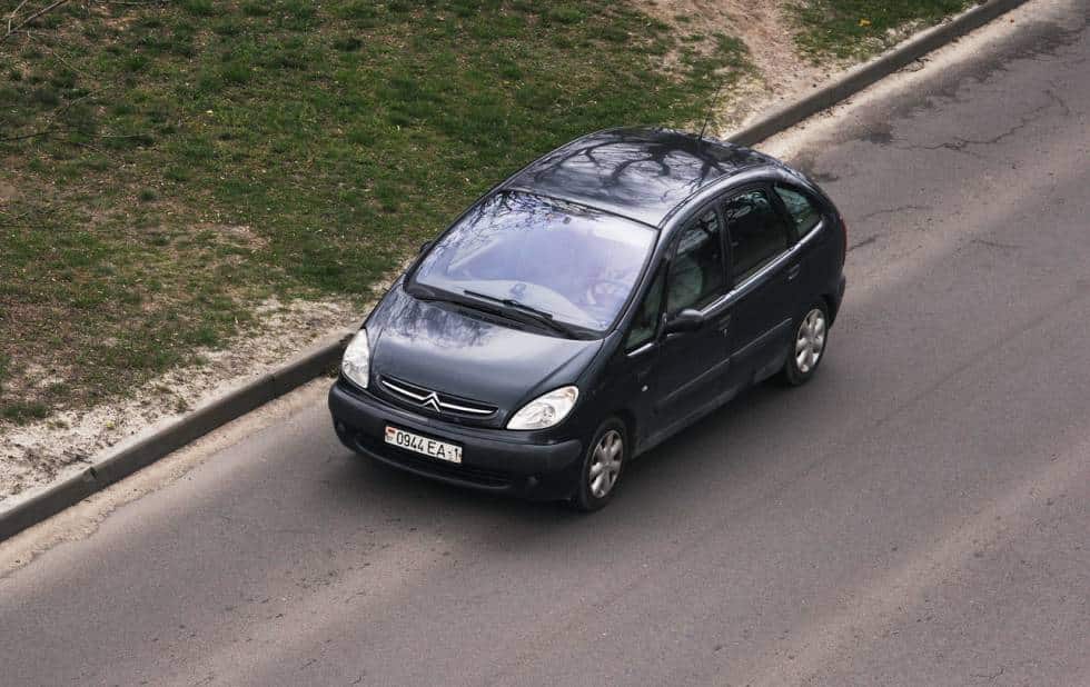 Une voiture familiale d'occasion